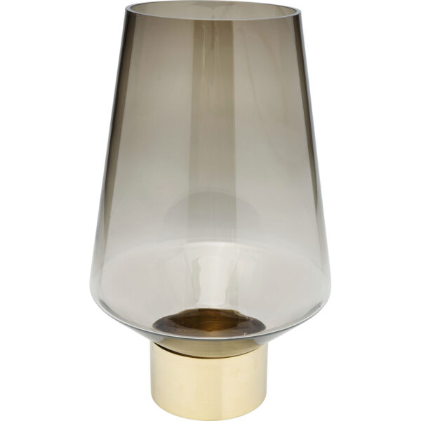 Vase noble ring brown 40cm