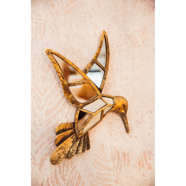Wall decoration Hummingbird mirror 27*32cm - Image 9