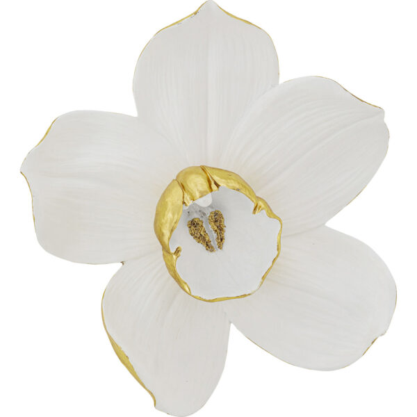 Wall Decoration Orchid White 44 Cm