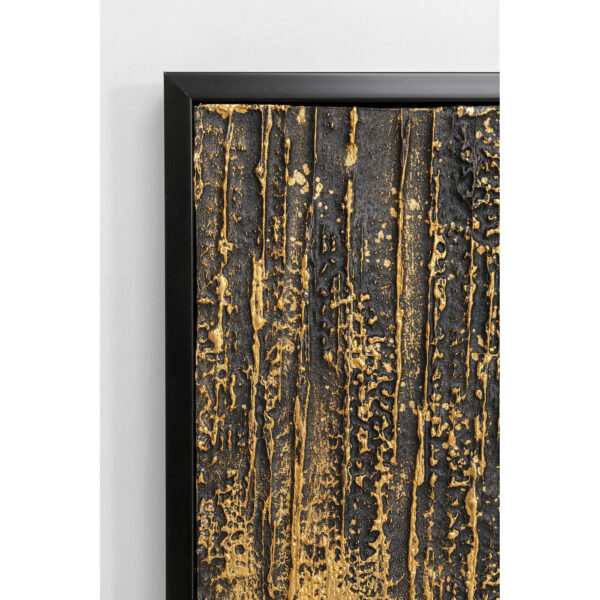 Framed Picture Abstract Black 80x120cm - Image 3