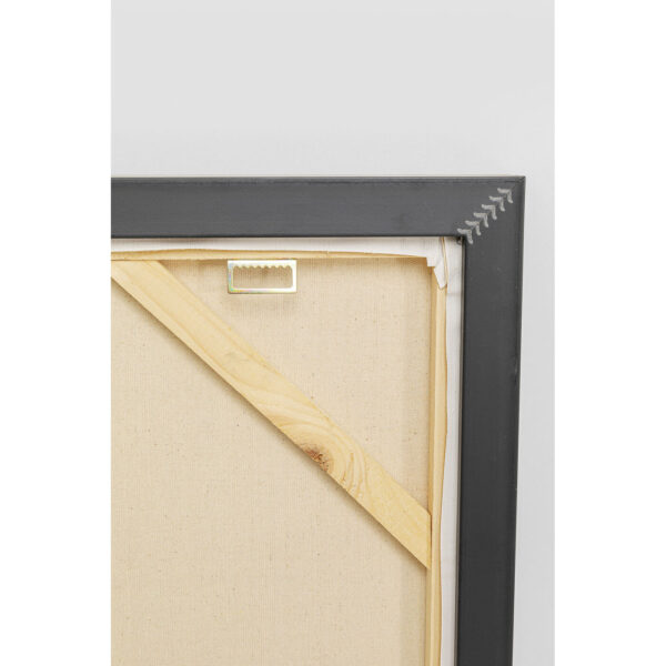 Framed Picture Abstract Black 80x120cm - Image 5