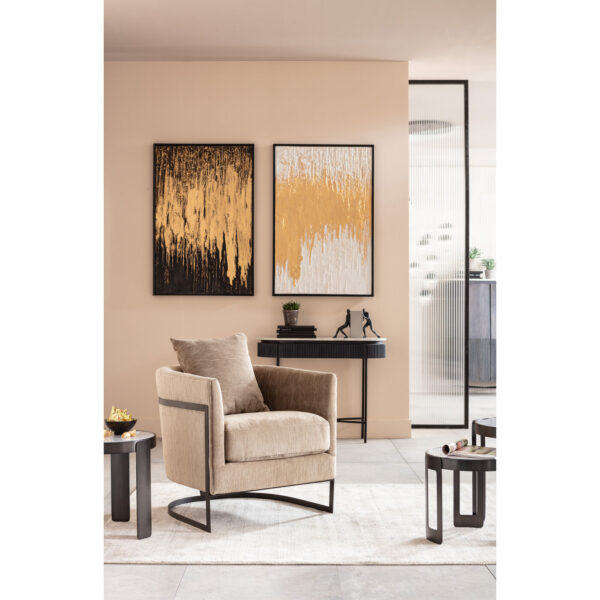 Framed Picture Abstract Black 80x120cm - Image 8