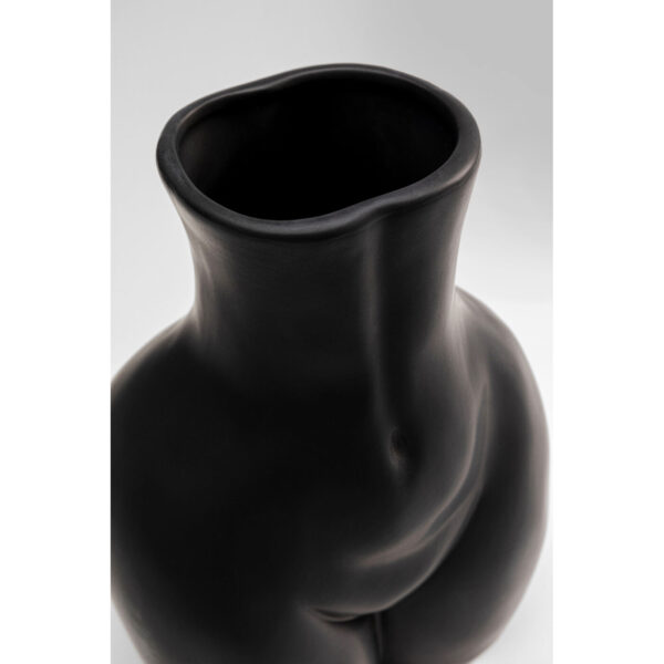 Vase Donna Black 22cm - Image 2
