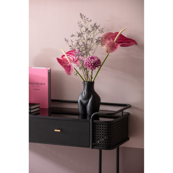 Vase Donna Black 22cm - Image 5
