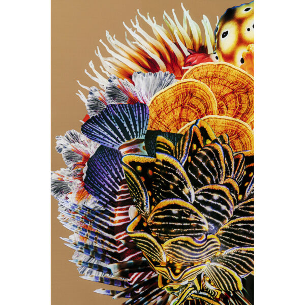 Framed Picture Flower Hair 120x120cm - Image 3