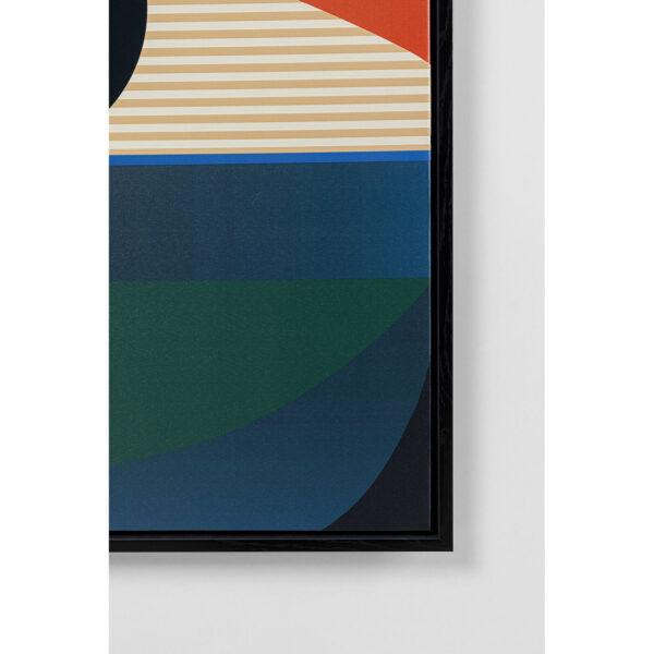 Framed Picture Sunrise 75x100cm - Image 3