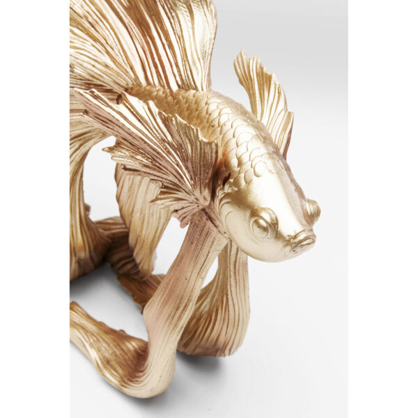 Deco Figurine Betta Fish Gold Small - Image 2