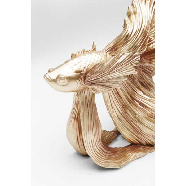 Deco Figurine Betta Fish Gold Small - Image 3