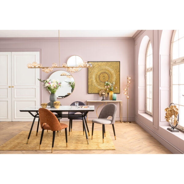 Miror Curve round brass 100cm - Image 7