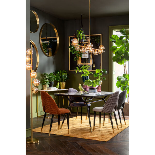 Miror Curve round brass 100cm - Image 9