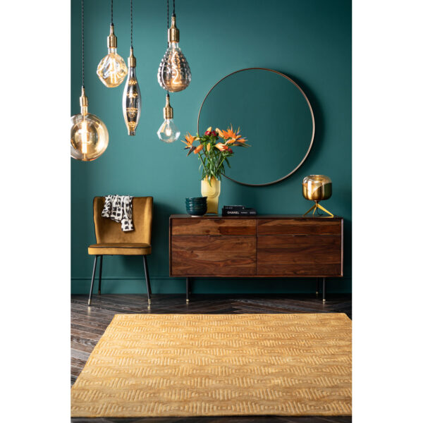 Miror Curve round brass 100cm - Image 11