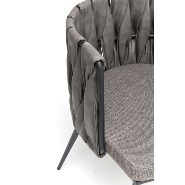Chair with Armrest Cheerio Grey incl. - Image 2