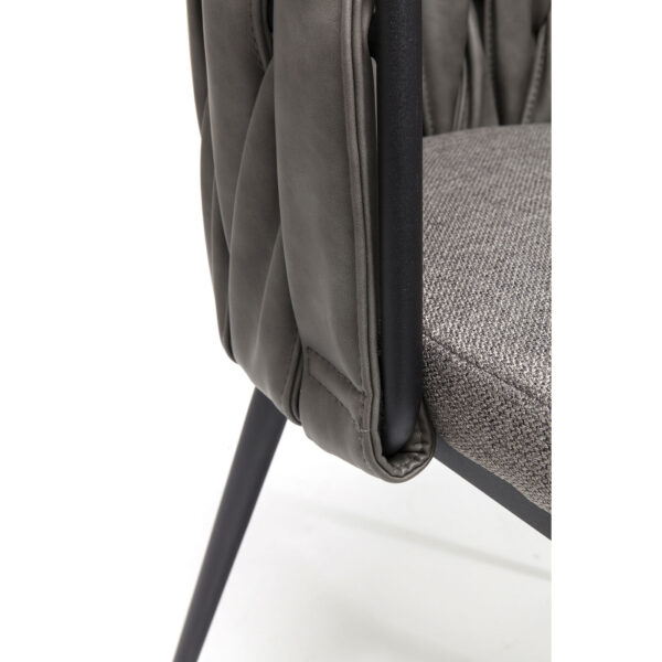 Chair with Armrest Cheerio Grey incl. - Image 3