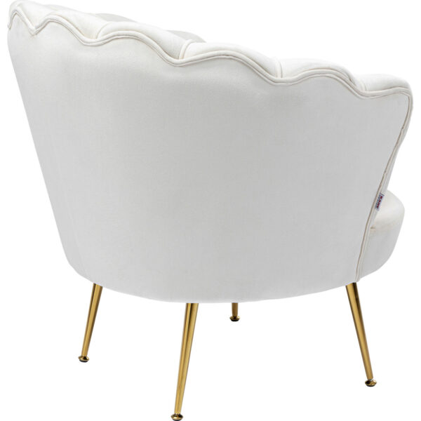 Armchair Water Lily Gold Beige - Image 8