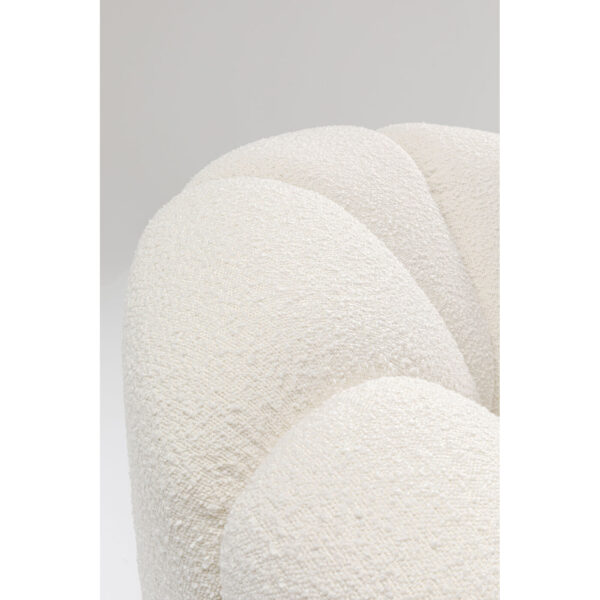 Swivel Armchair Peppo Lounge White - Image 3