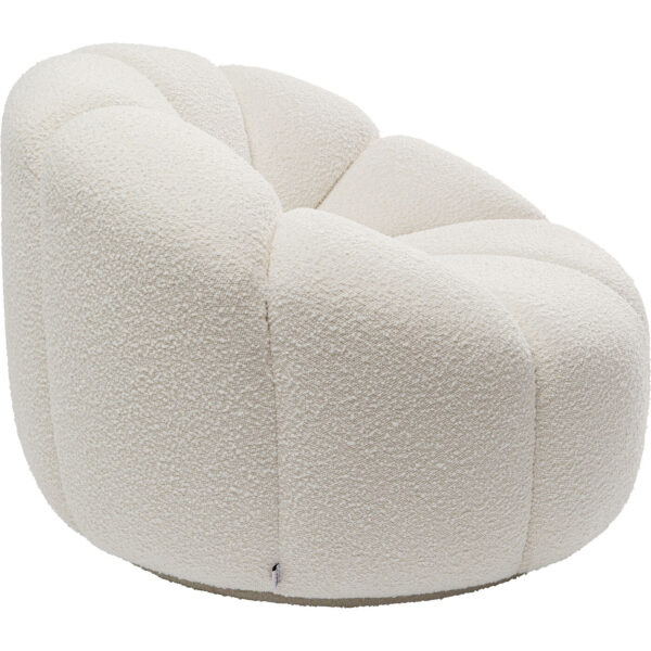 Swivel Armchair Peppo Lounge White - Image 6