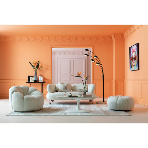 Swivel Armchair Peppo Lounge White - Image 13