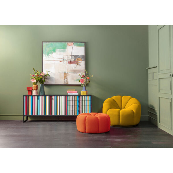 Stool Peppo Lounge Orange Ø76cm - Image 7